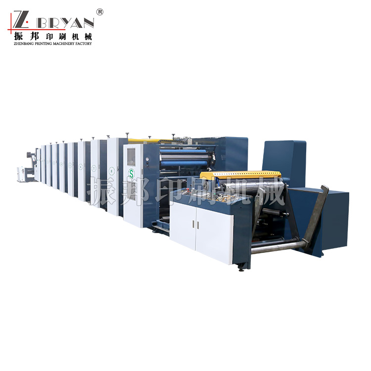 8色機組式柔版印刷機